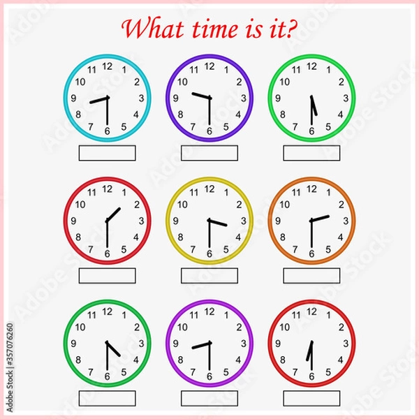 Fototapeta Worksheet. Mathematical puzzle game. Learning mathematics, tasks for addition  for preschool  children. worksheet for preschool kids - vector