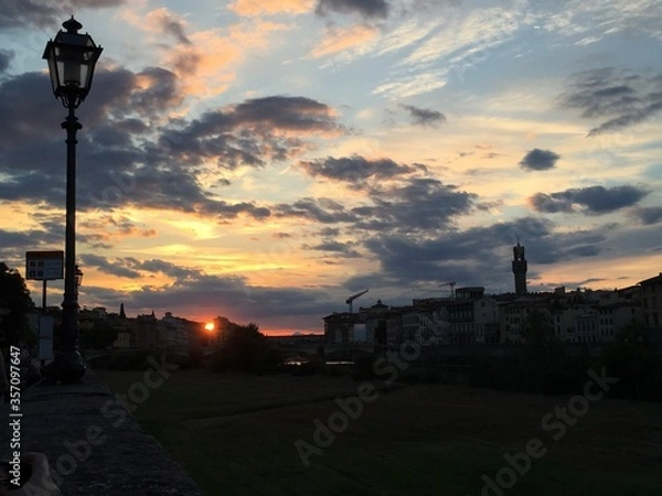 Fototapeta por do sol