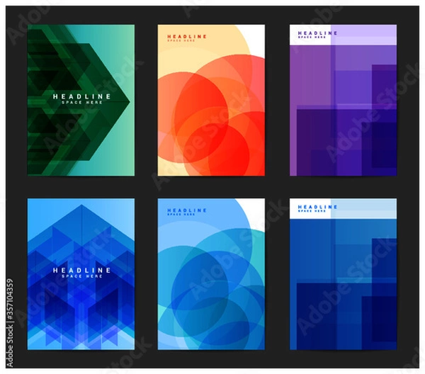 Obraz 表紙・チラシ・バナー/デザインテンプレート