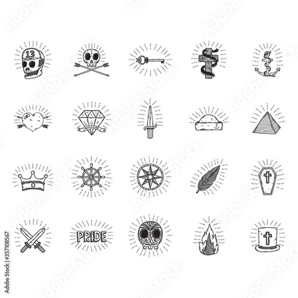 Obraz tattoo collection