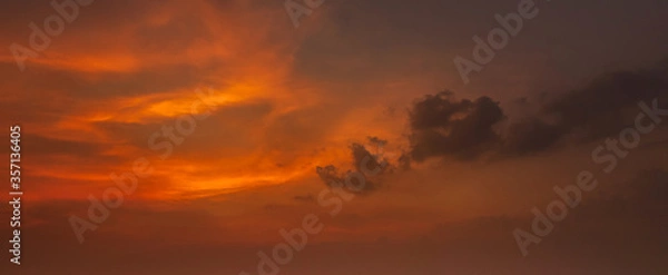 Obraz Sky Sunset or sunrise background