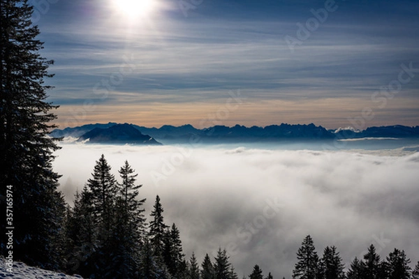 Obraz Idyllic Shot Of Cloudscape In Winter