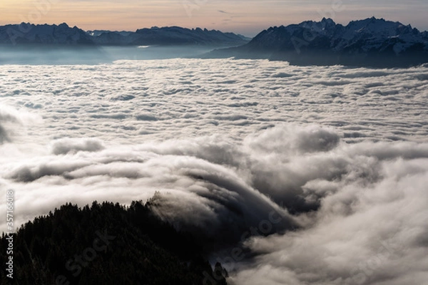Obraz Idyllic Shot Of Cloudscape In Winter