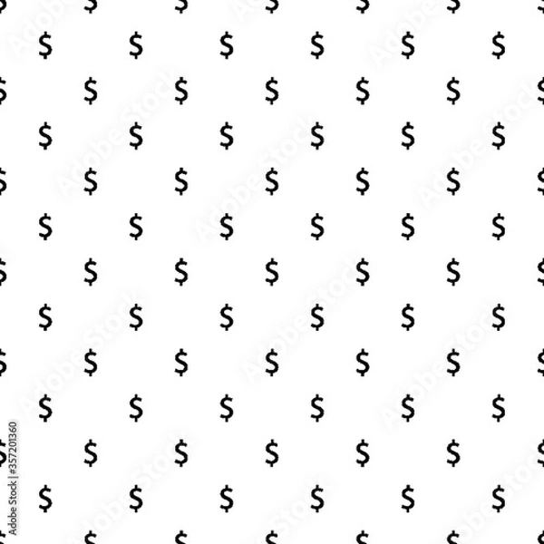 Fototapeta money seamless pattern, money background.   Good for  wallpaper, design for fabric and decor. 