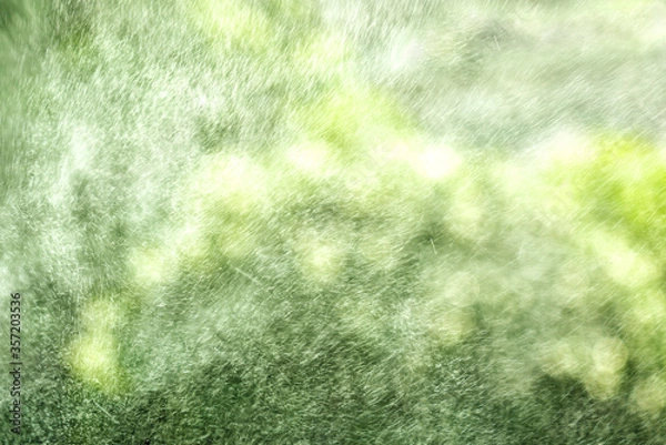 Obraz スプレー水しぶきの抽象的イメージ