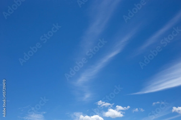 Obraz blue sky with clouds