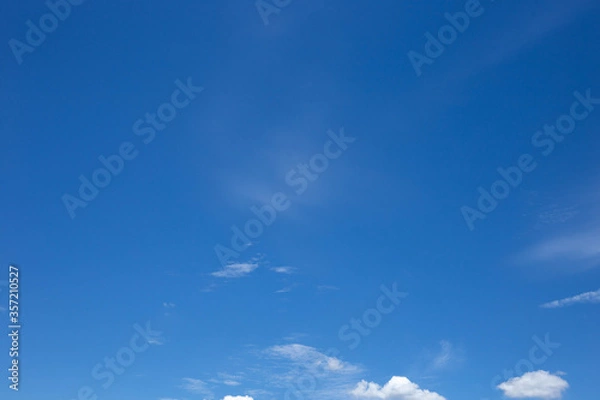 Obraz blue sky with clouds