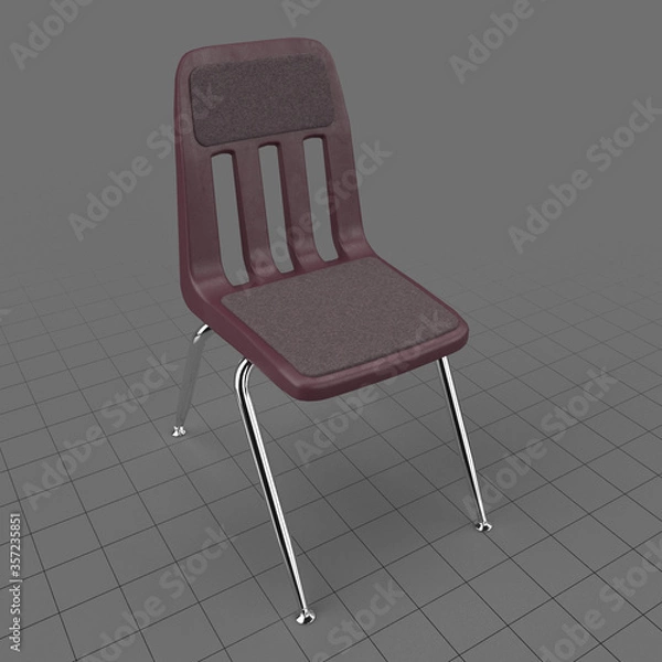 Fototapeta Krzesło szkolne