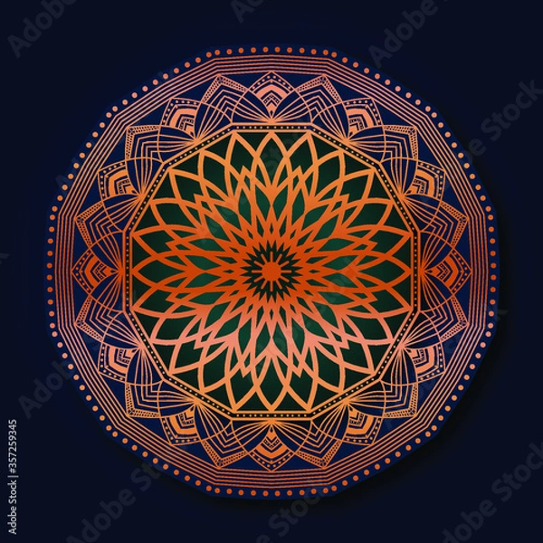 Obraz luxury background mandala Design vector