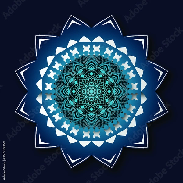 Obraz luxury background mandala Design vector