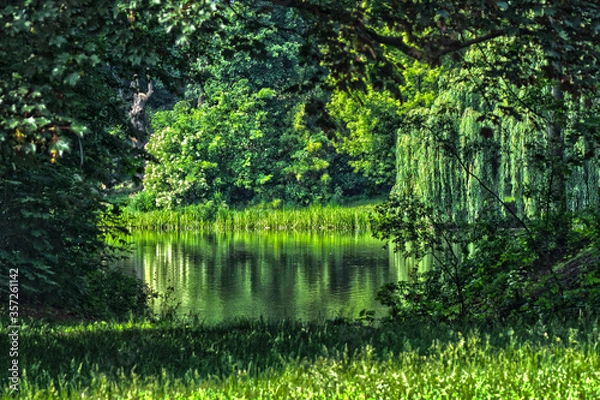 Obraz park Skaryszewski