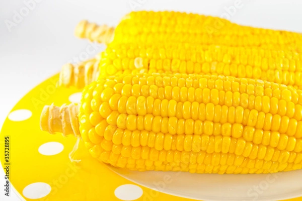 Fototapeta Boiled corn
