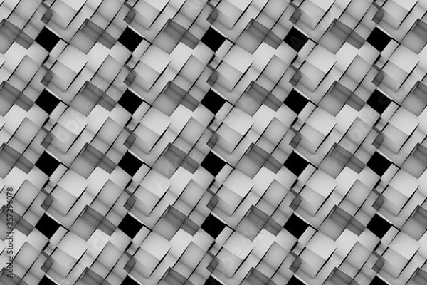 Obraz Abstract 3d pattern background illustration