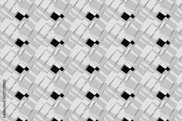 Obraz Abstract 3d pattern background illustration