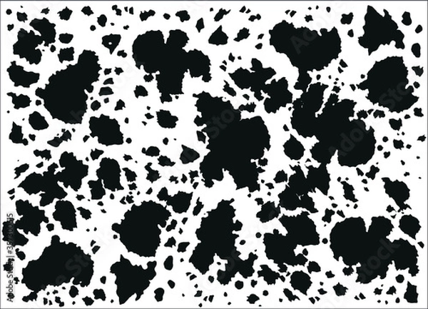 Obraz Cow leather skin brown pattern.