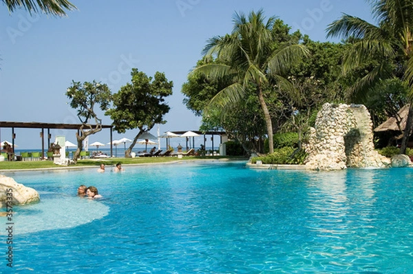 Obraz Poolanlage