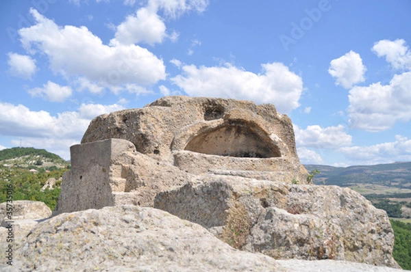 Fototapeta Ancient Thracian surface tomb, sanctuary of Orpheus