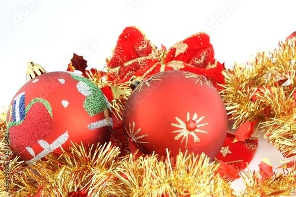 Fototapeta addobbi natalizi