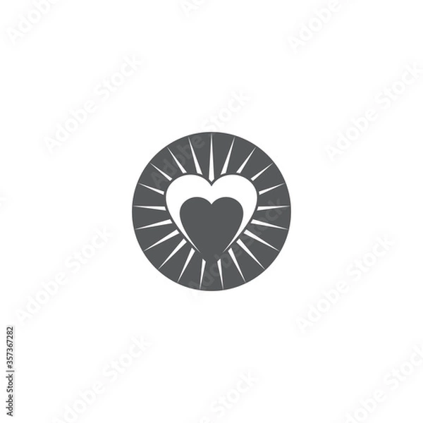 Fototapeta Beauty Love Vector illustration design