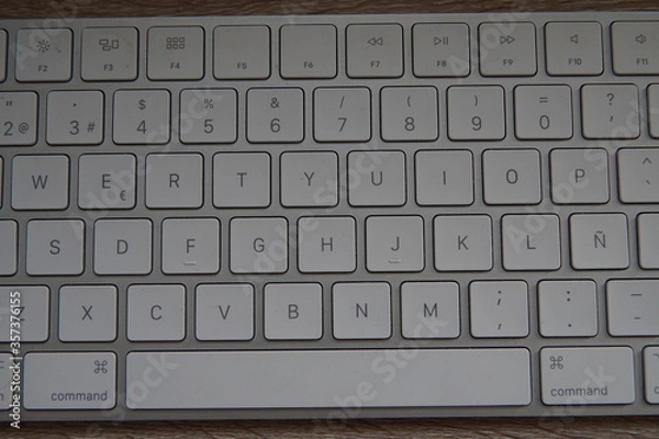 Fototapeta Teclado