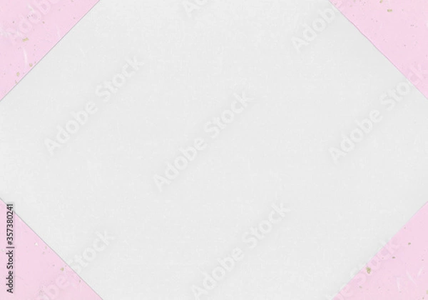 Fototapeta 和紙_四方_白ピンク