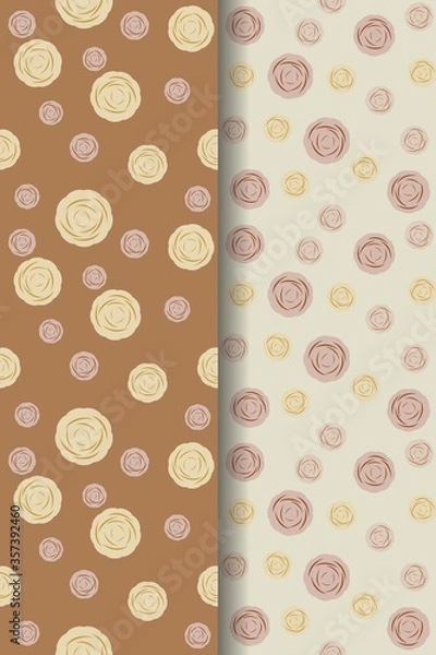 Fototapeta Abstract Design Seamless Pattern Vector for Backgrounds and Textures