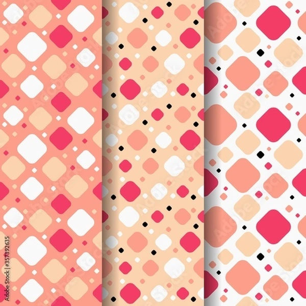 Fototapeta Abstract Design Seamless Pattern Vector for Backgrounds and Textures