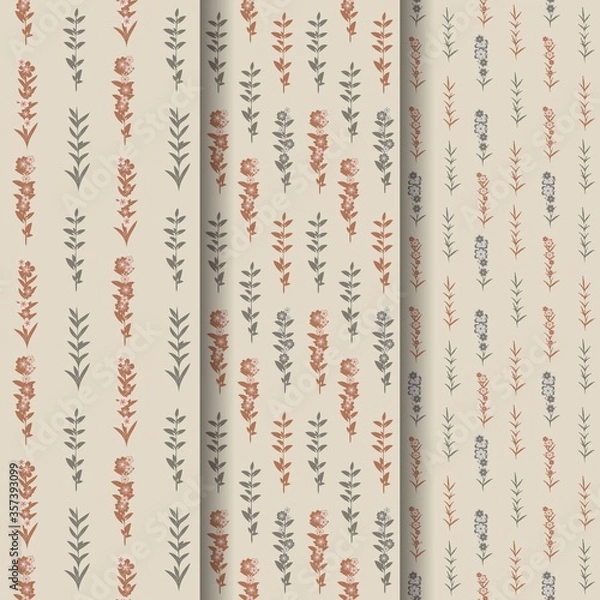 Fototapeta Abstract Design Seamless Pattern Vector for Backgrounds and Textures