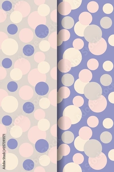 Fototapeta Abstract Design Seamless Pattern Vector for Backgrounds and Textures