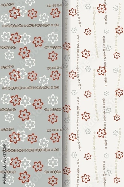 Fototapeta Abstract Design Seamless Pattern Vector for Backgrounds and Textures
