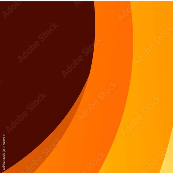 Fototapeta vector background from graphic geometric elements in orange tones
