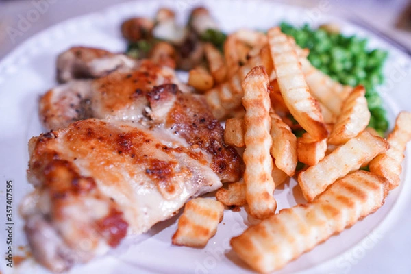 Obraz grilled chicken breast