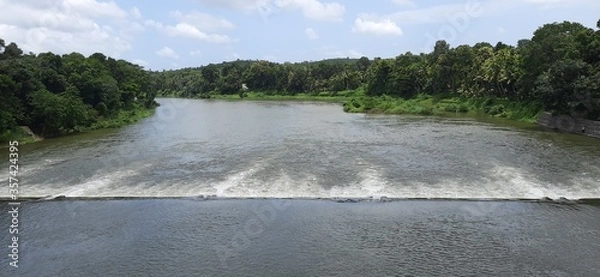 Obraz Ramamangalam River, kerala