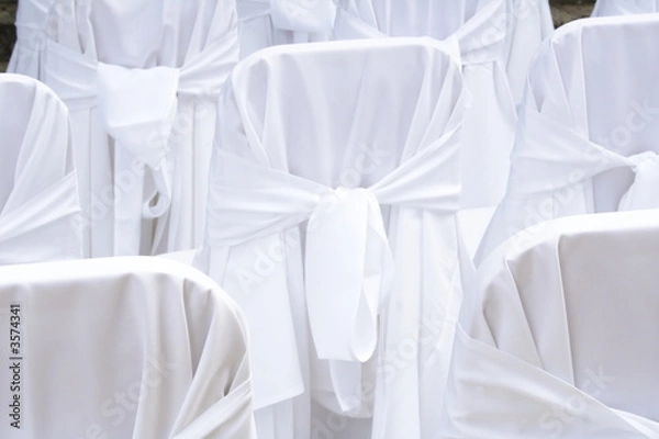 Obraz Wedding chair covers