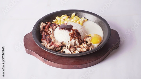 Fototapeta steak on plate