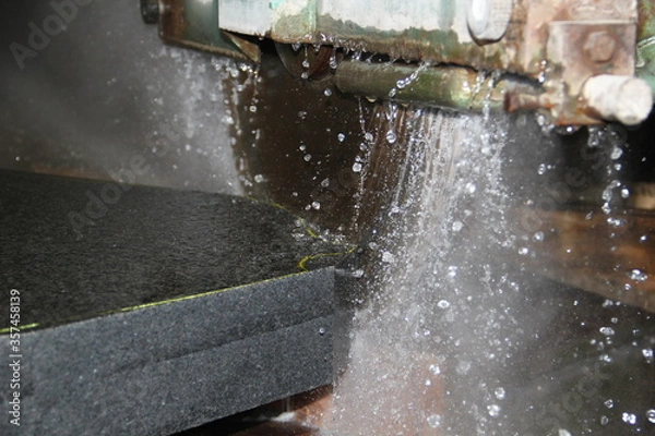 Fototapeta Steinfräse