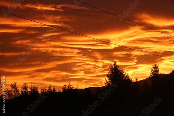 Fototapeta Morgenrot