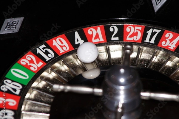 Obraz ruleta