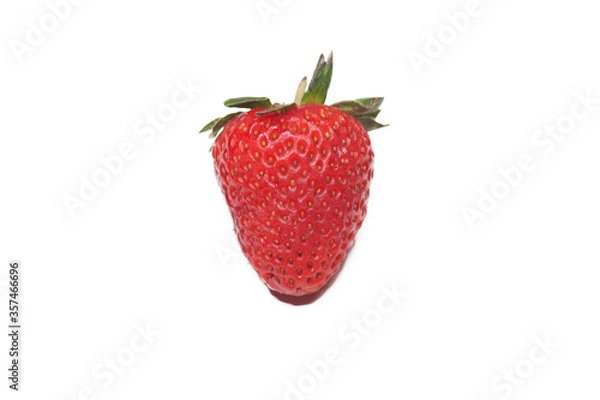 Fototapeta Strawberry isolated on a white