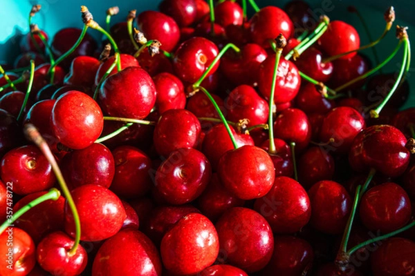 Obraz cherries on a plate