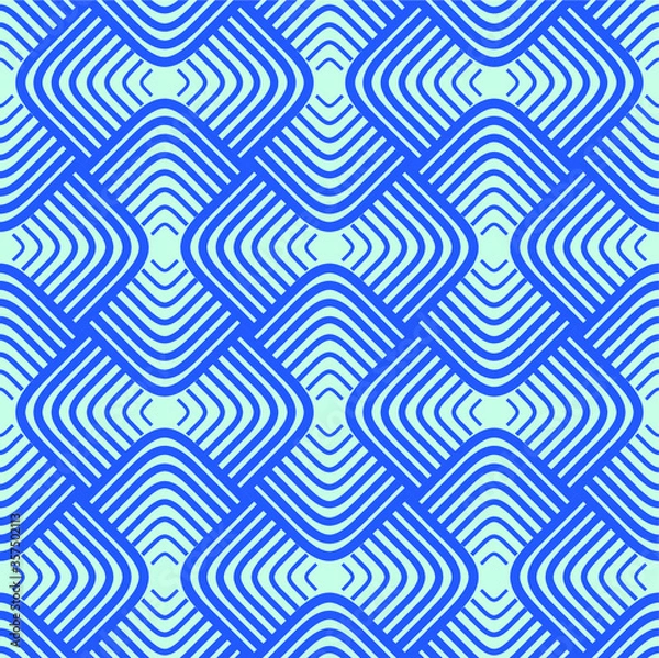 Fototapeta seamless geometric pattern with geometric shapes,Fabric pattern,Tile pattern,Carpet pattern,Wallpaper pattern,Pottery pattern,Graphic resources