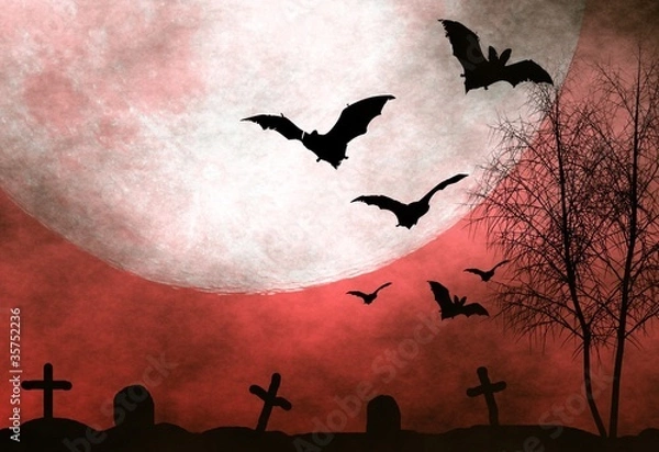 Obraz Halloween background