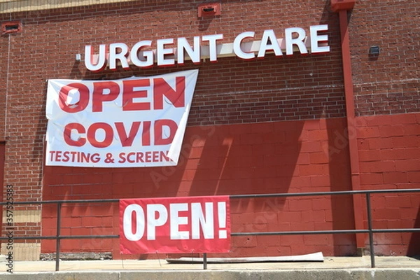 Fototapeta COVID 19 Testing sites