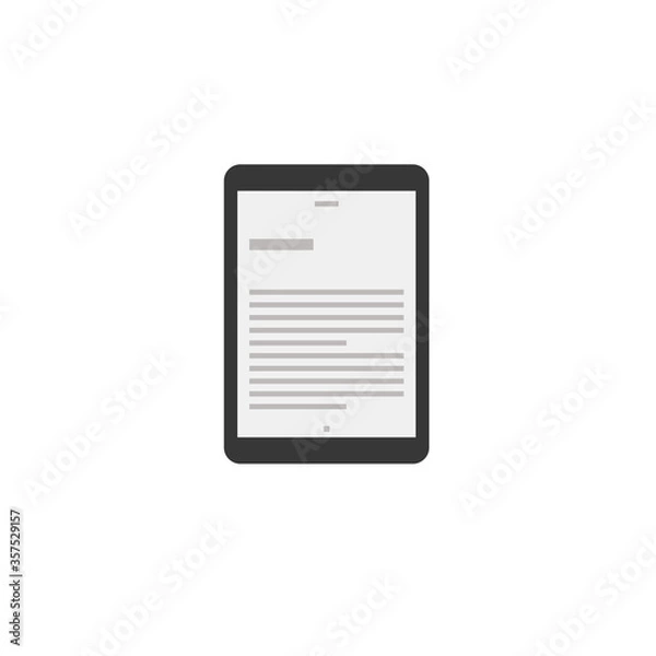 Obraz 電子書籍。よこ組みのタイプ（洋書など）。