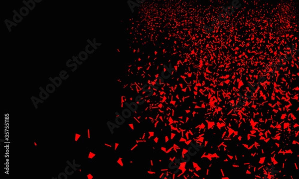 Obraz abstract background with red lines