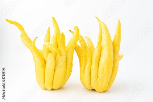 Obraz Buddha's hand fruit on white background