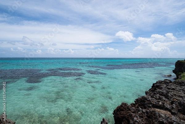 Obraz エメラルドグリーンの海