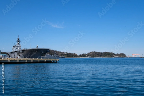 Obraz 神奈川県の横須賀港
