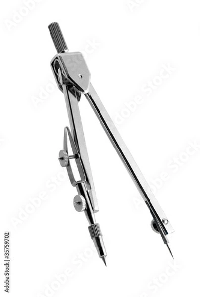 Fototapeta metallic compass