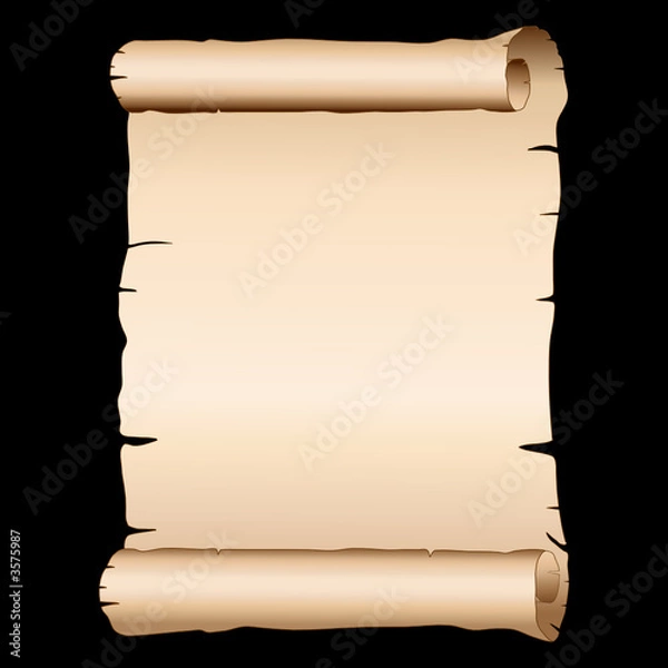 Obraz vector old papyrus